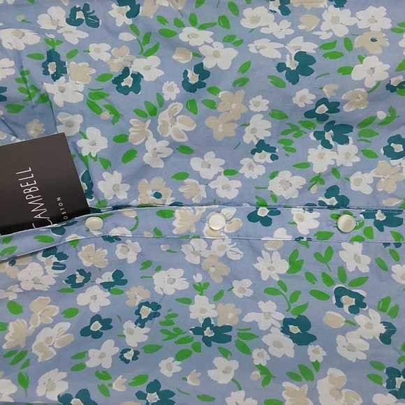 Sara Campbell The Agatha Blouse Limited Ed. Floral Cottagecore Prairie Sz.S - Picture 6 of 12